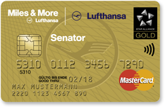 Lufthansa Miles and more Senator Credit Card