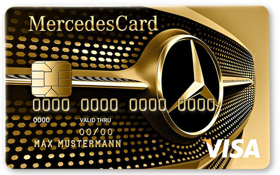 Mercedes Visa Card Gold