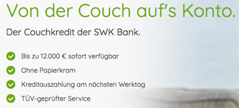 SWK Bank Couchkredit