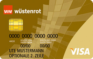 Wüstenrot Prepaid Gold Kreditkarte
