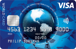 ics visa world card